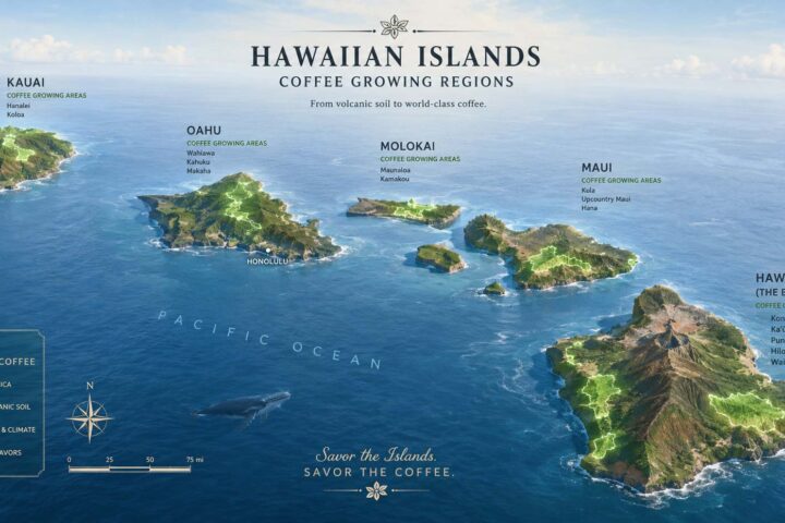 Kona Coffee vs the Rest of Hawaii: A Guide to the Islands Coffee Regions